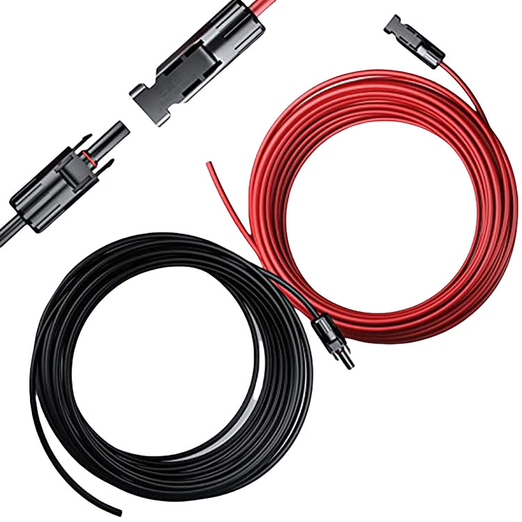 Kalaylangan kislorodsiz mis 12AWG quyosh uzatma kabeli